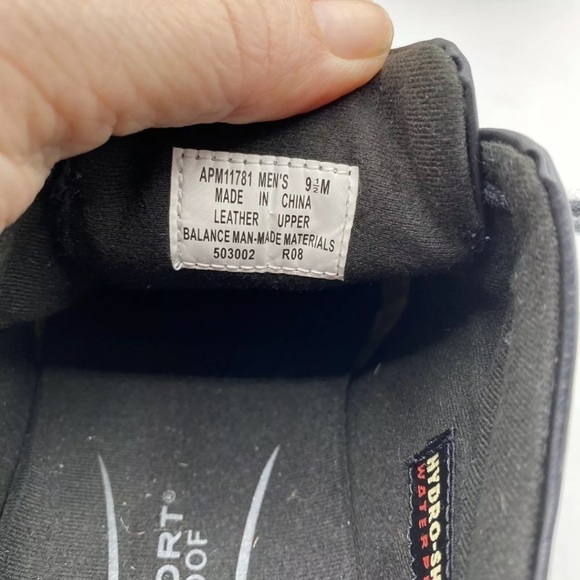 Rockport Evander Black Dress Oxford‎ Waterproof Men - Picture 9 of 10